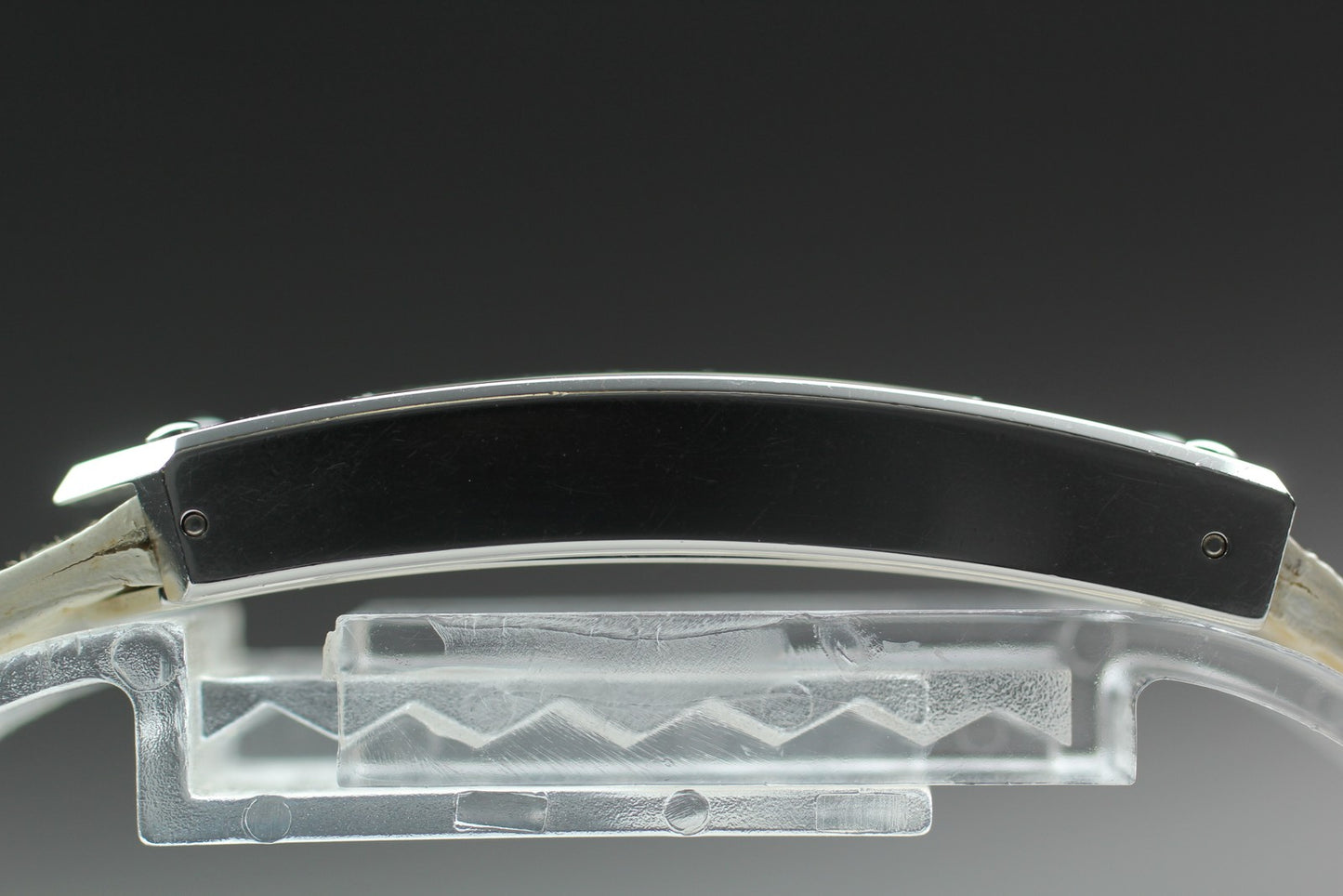 Exc+5 / Box HERMES Kelly 2 KT1.210 Double Tour White Quartz Ladies Watch JAPAN