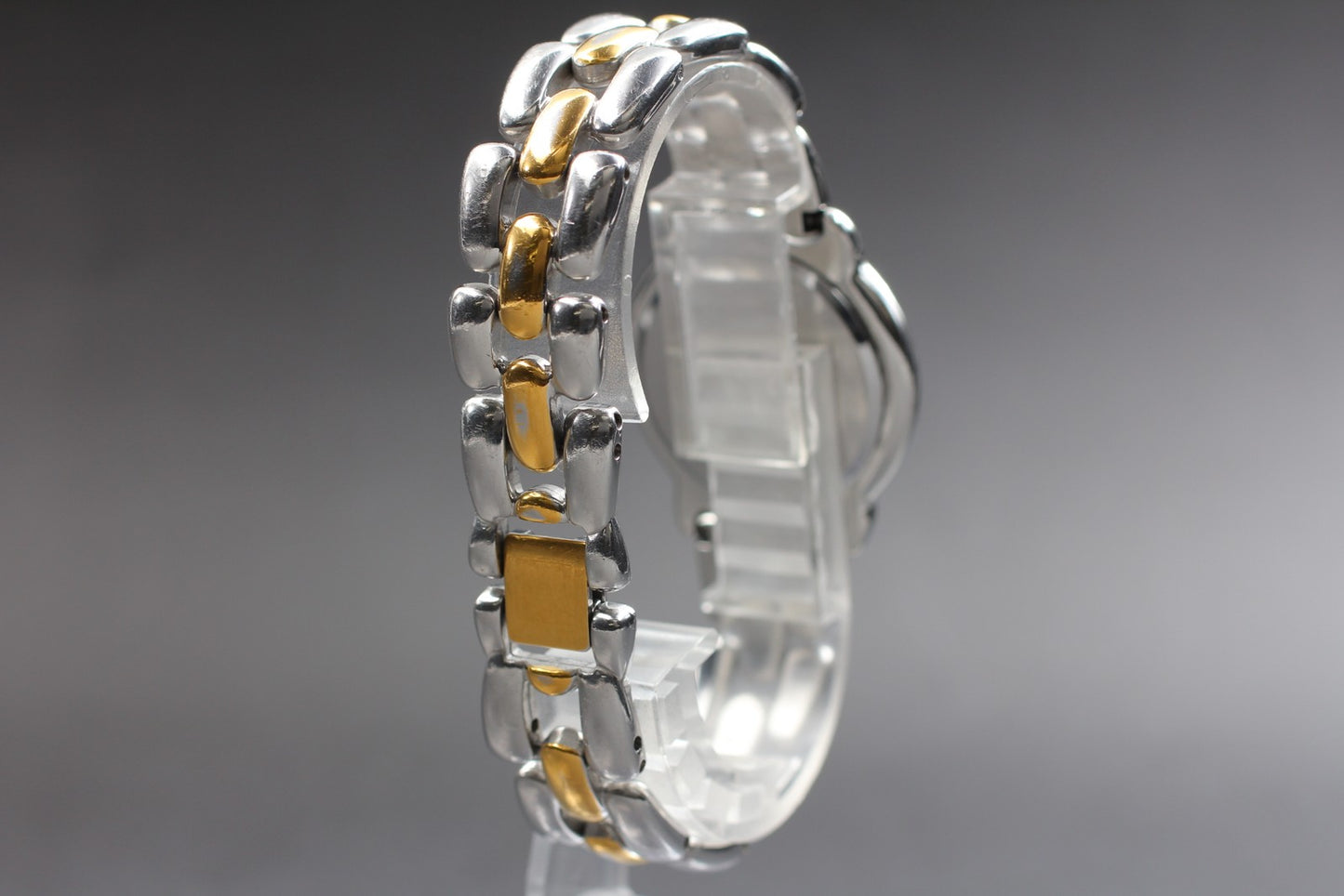 Vtg 1992 [N MINT] Seiko Presage 7N01-6190 Black Dial Two-Tone 32mm Quartz Watch