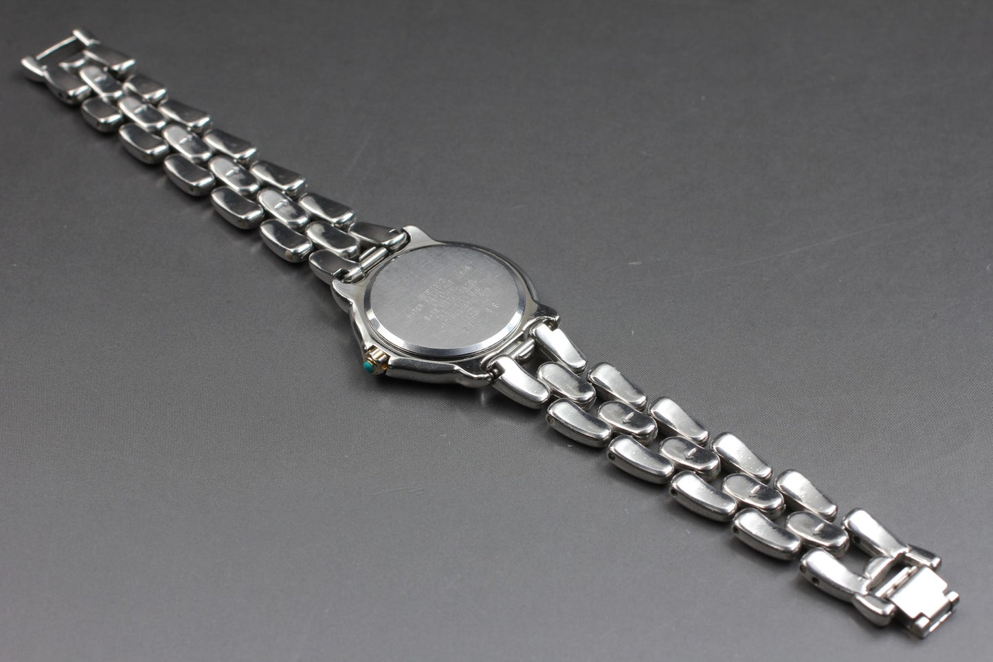 Vtg 1992 [N MINT] Seiko Presage 7N01-6190 Black Dial Two-Tone 32mm Quartz Watch