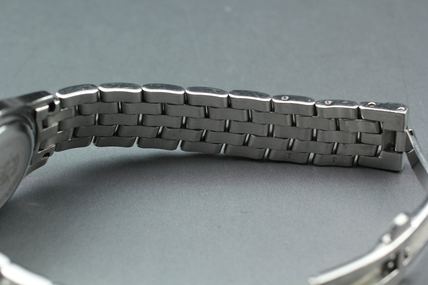 Exc+5 w/ Box* GUCCI 5500L Black Dial Quartz 27mm Ladies Watch JAPAN New Battery