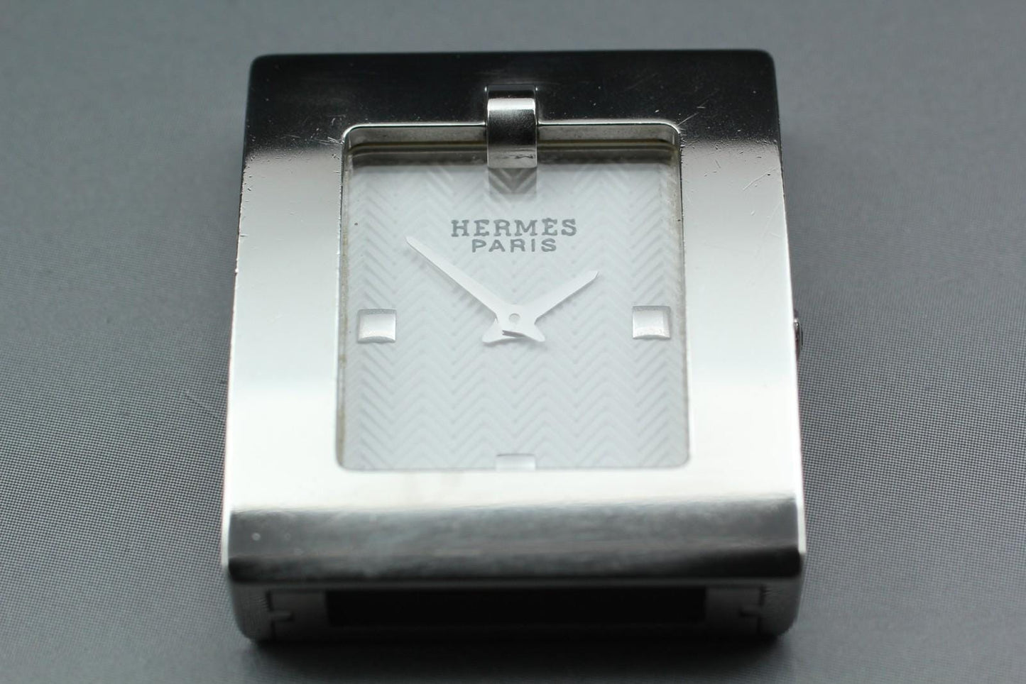 Exc+5 w/ Full Set* HERMES Belt Watch BE1.210 Quartz Ladies Watch w/ Box JAPAN