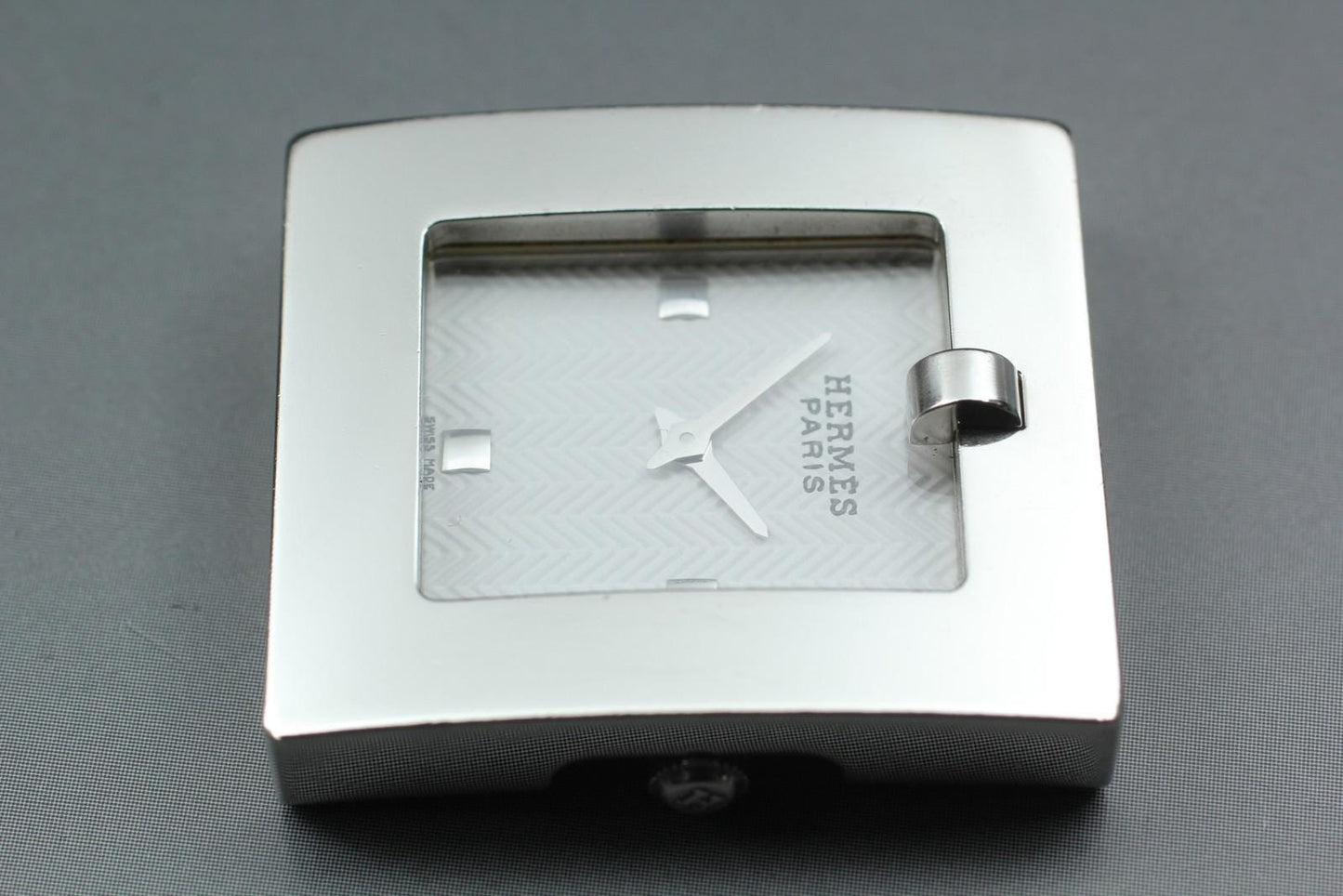 Exc+5 w/ Full Set* HERMES Belt Watch BE1.210 Quartz Ladies Watch w/ Box JAPAN