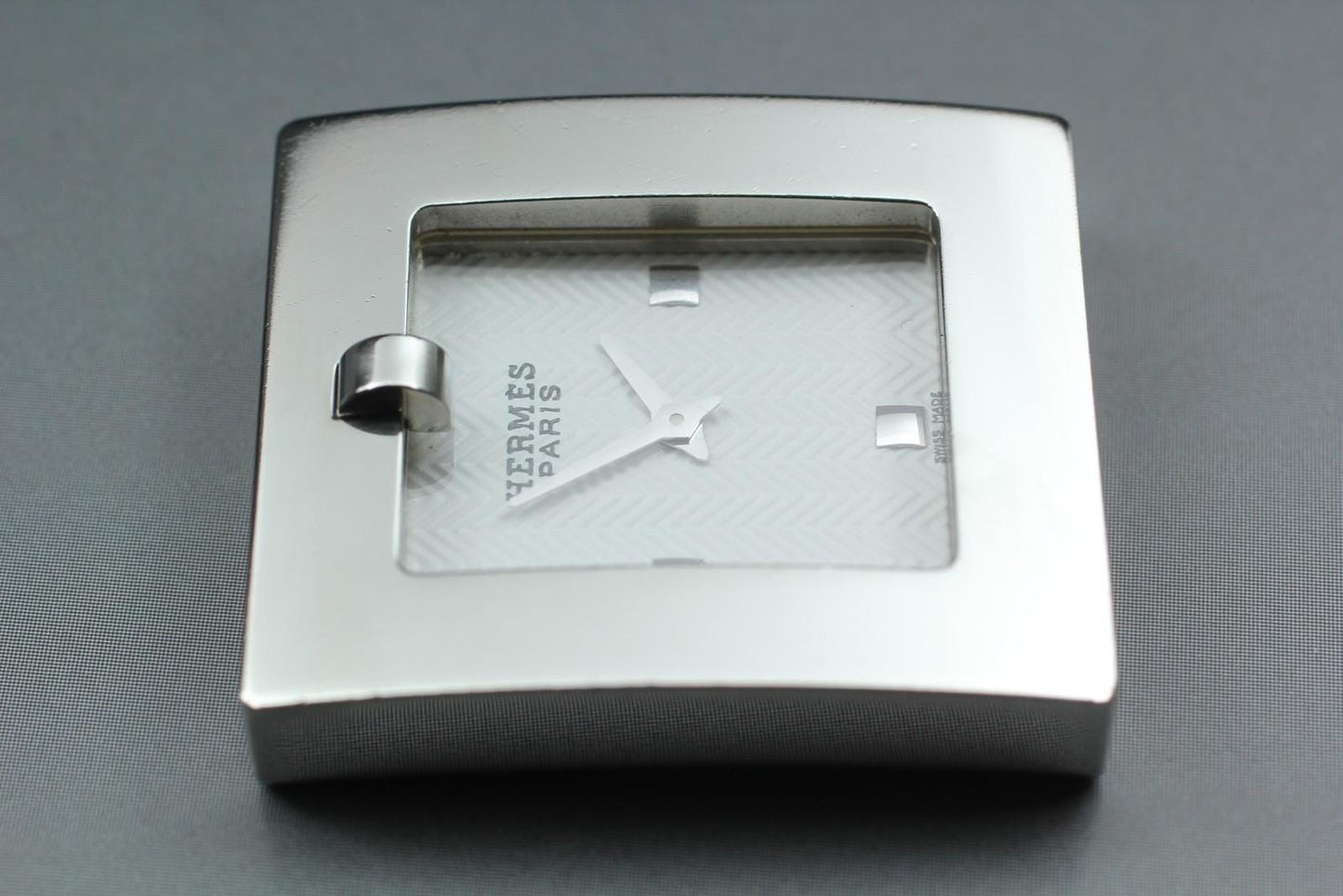 Exc+5 w/ Full Set* HERMES Belt Watch BE1.210 Quartz Ladies Watch w/ Box JAPAN