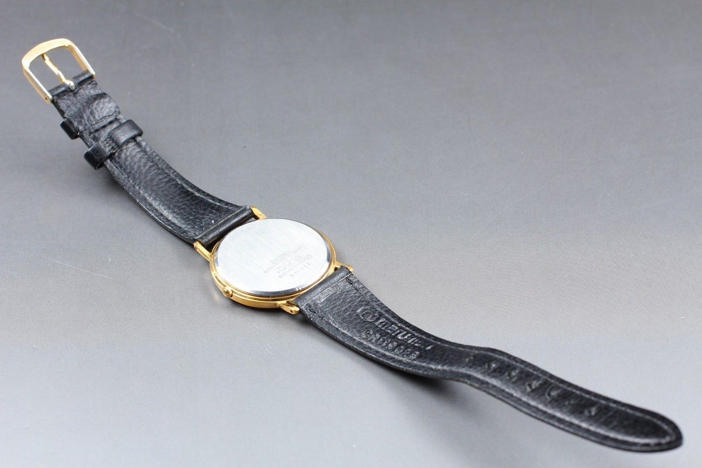 Vintage 1998 [Near MINT] Seiko Spirit 5E21-6C00 White Qz 33mm Men's Watch JAPAN