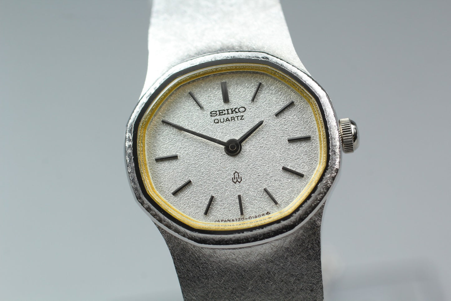 Vtg 1977 [NOS w/ Tag] SEIKO Bracelet 4720-3050 Paper Washi Qz Ladies Watch JAPAN