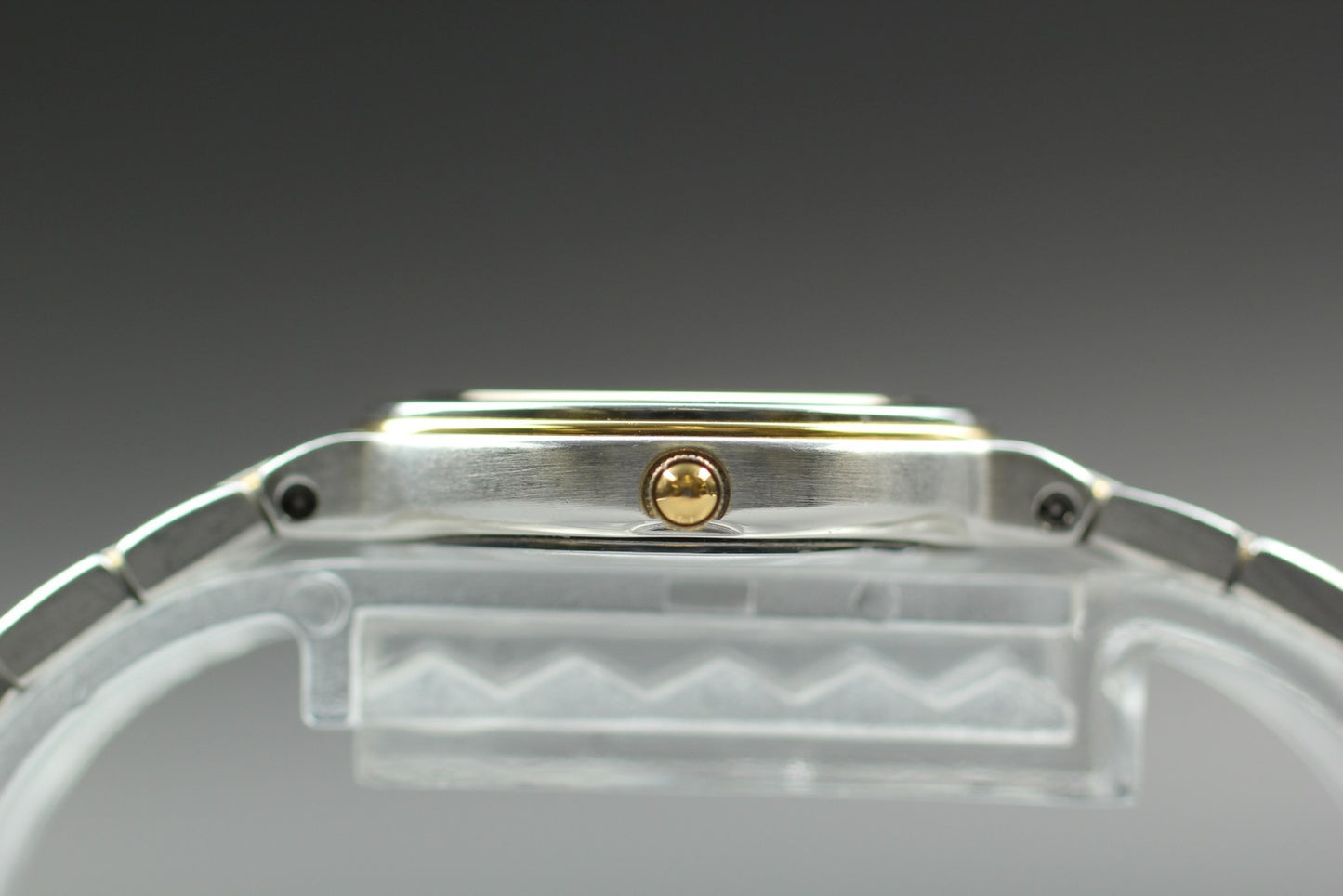 Vtg 1989 Near MINT SEIKO Lassale 4N21-0130 Cream Gold Quartz Ladies Watch JAPAN