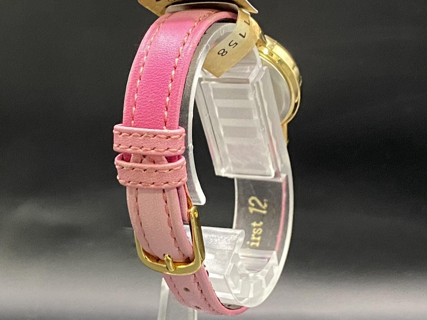 NOS w/ Tag* SEIKO Alba V515-6420 Star Dial Pink Quartz Ladies Watch From JAPAN