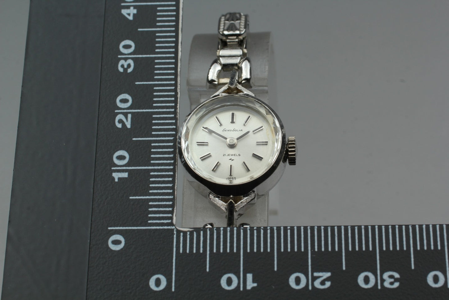 1970 [N MINT] Seiko Solar 10-0880 Bracelet 21J Manual 17mm Ladies Watch JAPAN