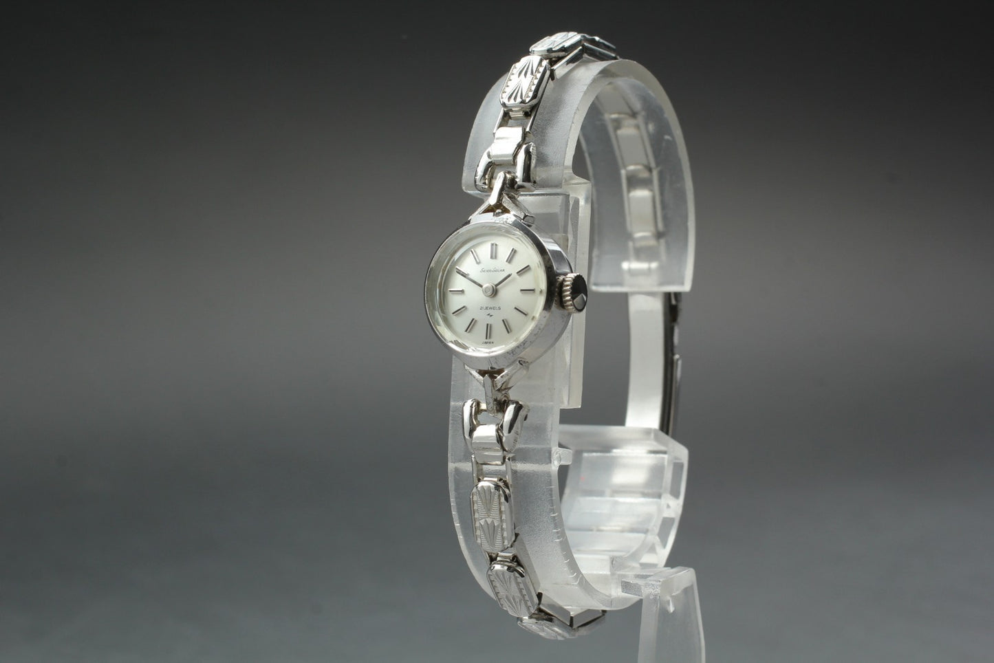 1970 [N MINT] Seiko Solar 10-0880 Bracelet 21J Manual 17mm Ladies Watch JAPAN