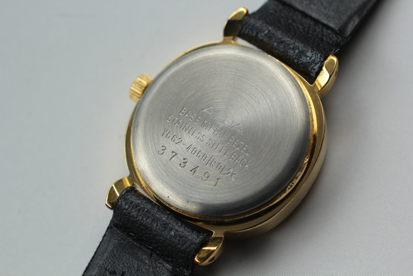 1983 N MINT w/ Tag* Seiko Alba Y662-4060 Black Digital 22mm Ladies Watch JAPAN