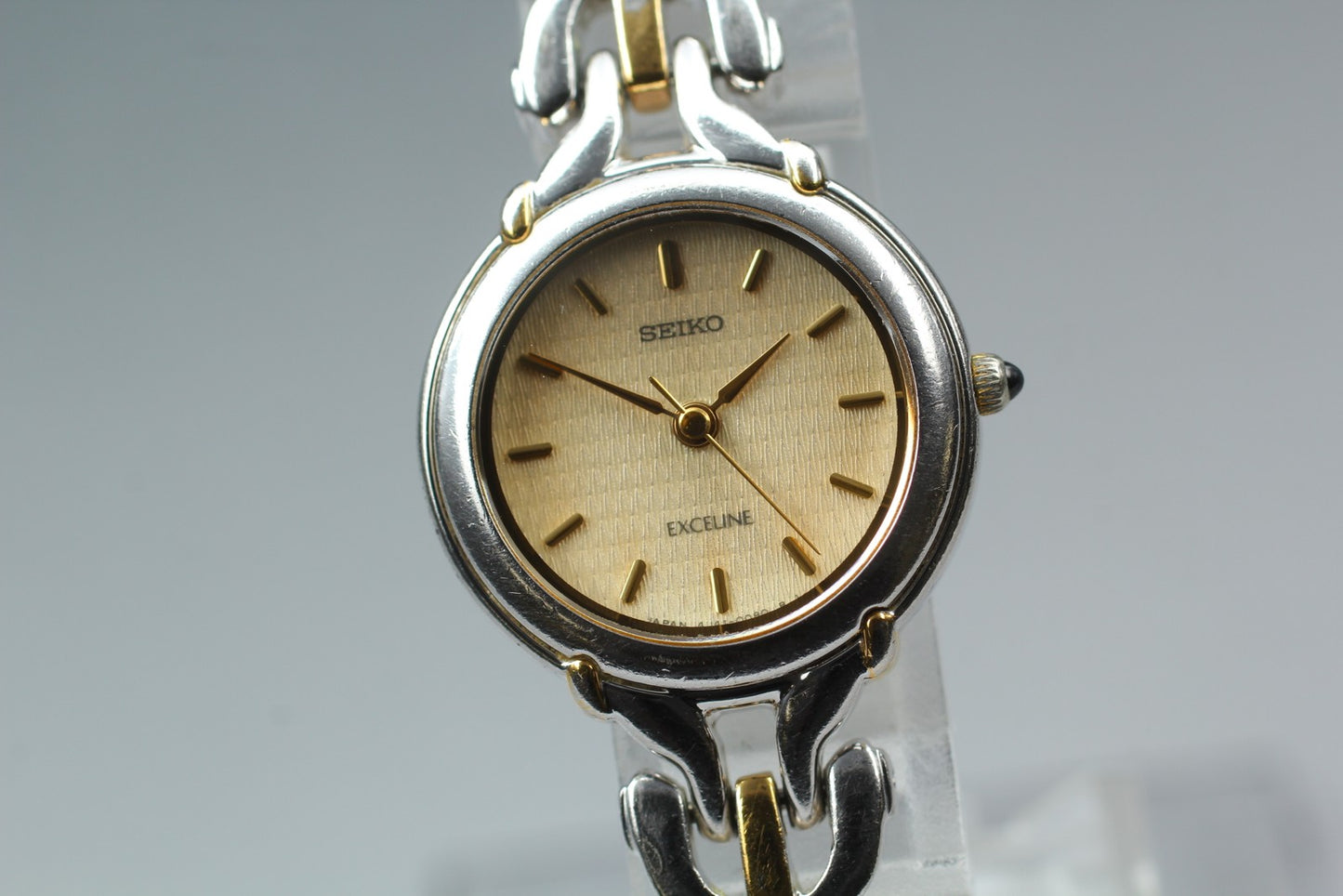 Vintage 1997 [Exc+5] SEIKO Exceline 4J41-0050 High Accuracy Quartz Ladies Watch
