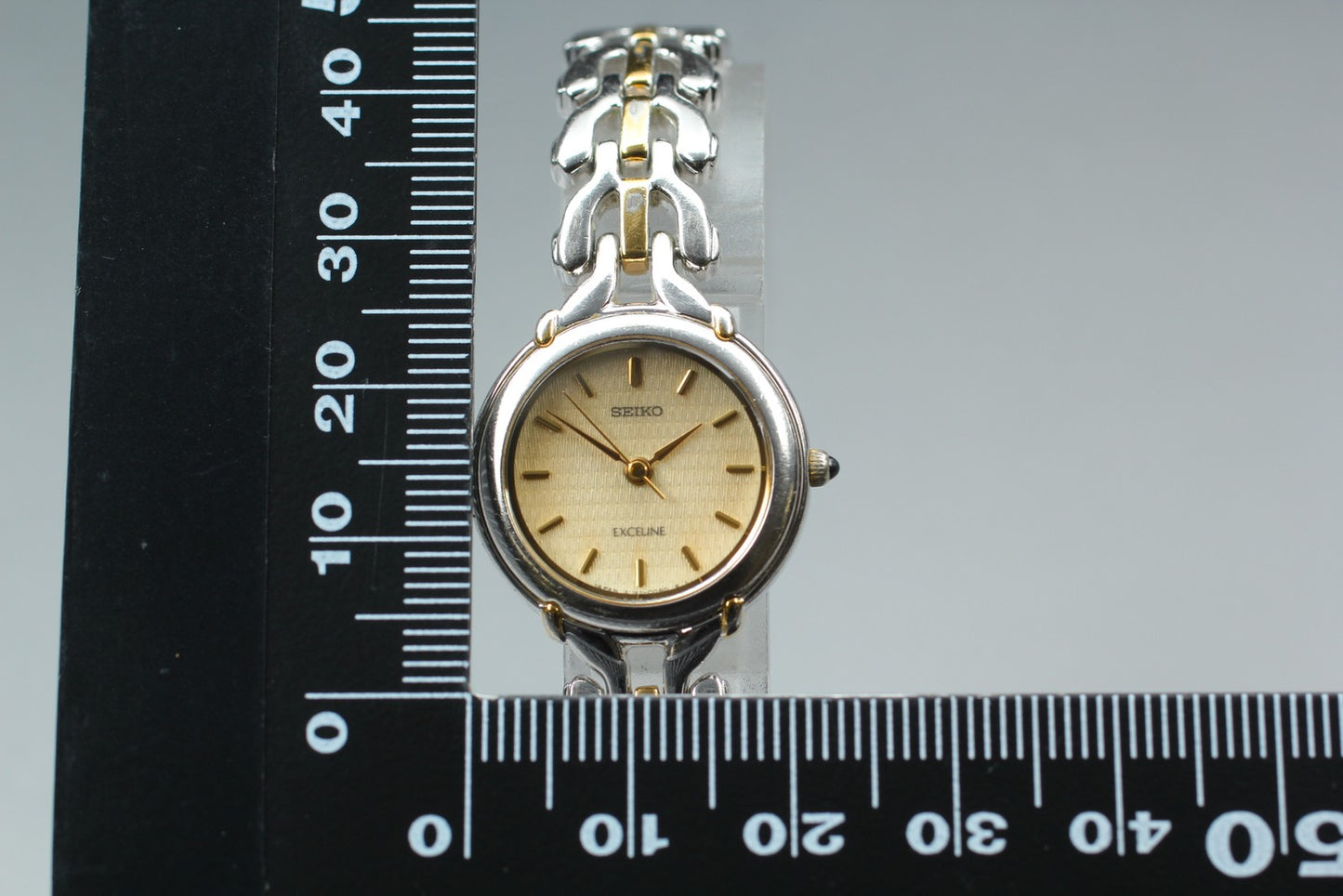 Vintage 1997 [Exc+5] SEIKO Exceline 4J41-0050 High Accuracy Quartz Ladies Watch