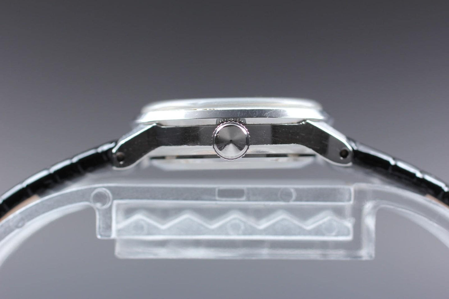 Vtg 1976 [Near MINT] Seiko Solar 10-0610 Silver 21J Manual Ladies Watch JAPAN