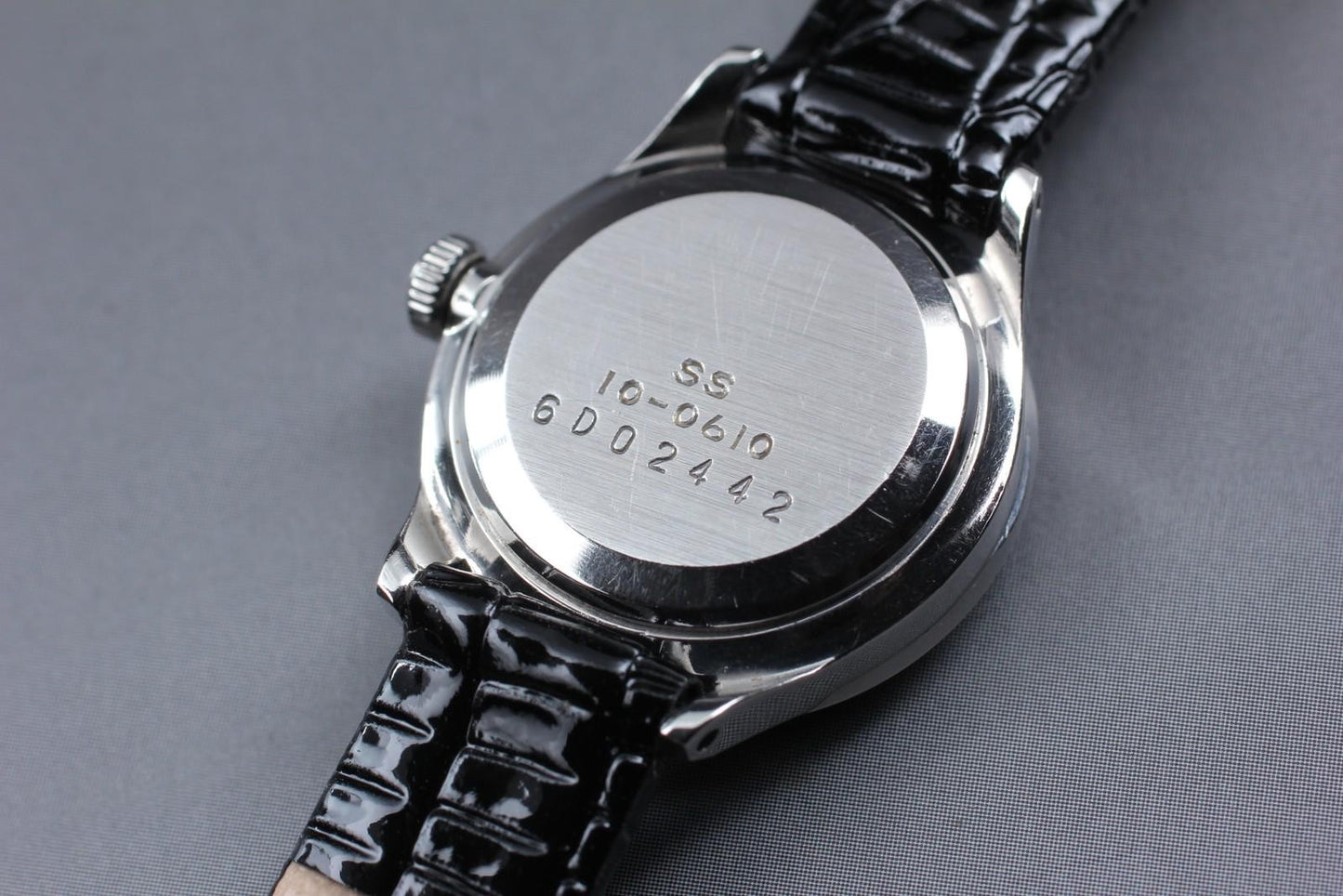 Vtg 1976 [Near MINT] Seiko Solar 10-0610 Silver 21J Manual Ladies Watch JAPAN