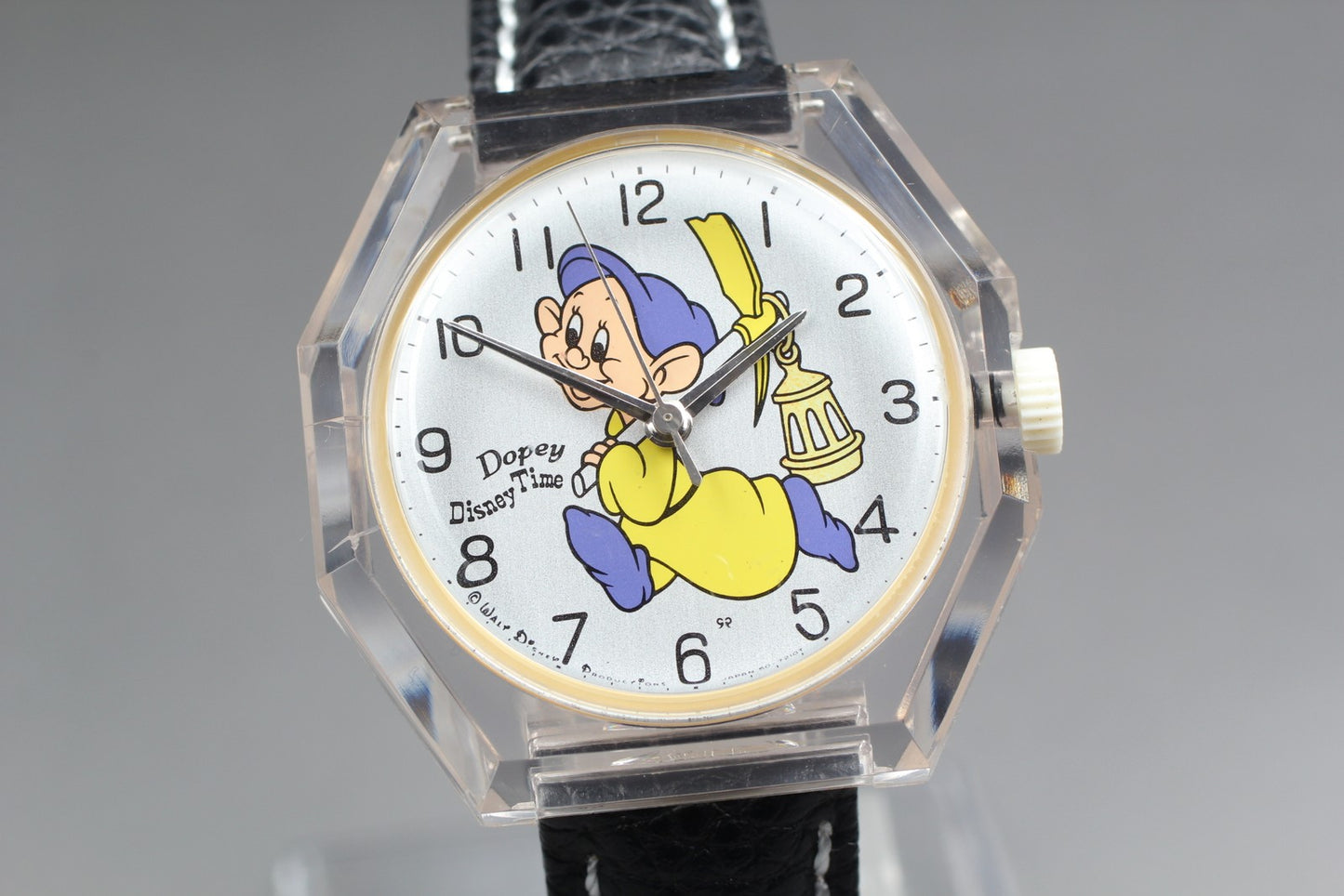 Vintage 1970s [Near MINT] SEIKO Disney Time 5000-7070 Dopey Manual Watch JAPAN