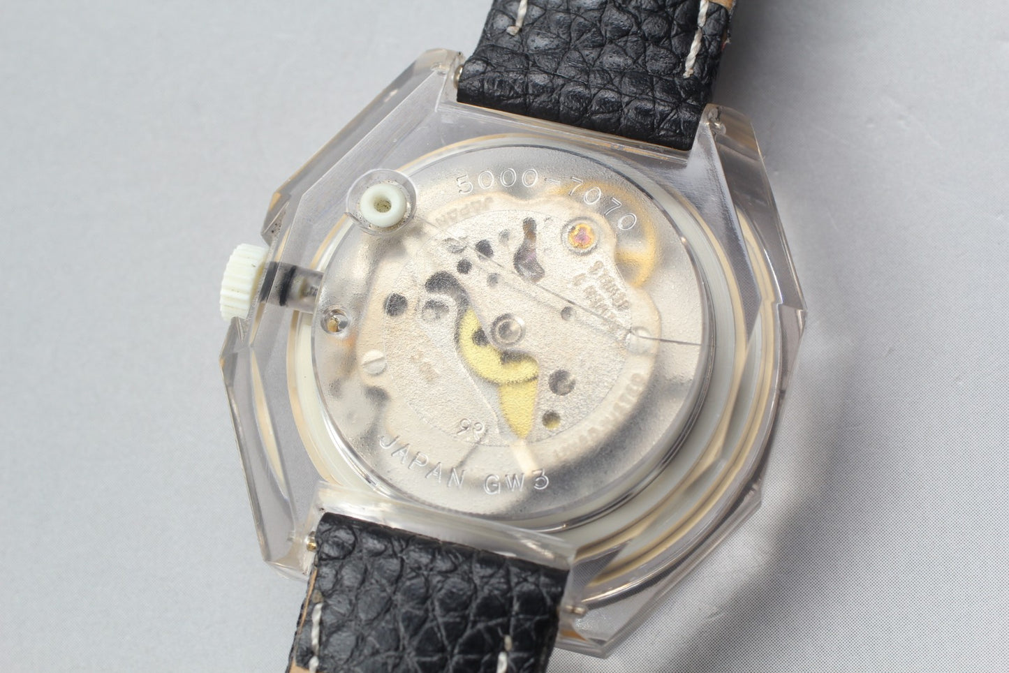 Vintage 1970s [Near MINT] SEIKO Disney Time 5000-7070 Dopey Manual Watch JAPAN
