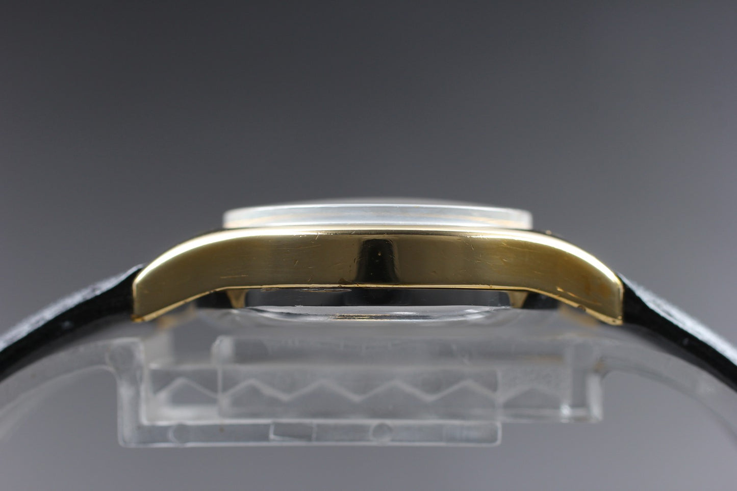 Exc+5 Vintge Che Tissot & Fils Black Roman Dial 17J Manual Wind 30mm Watch JAPAN