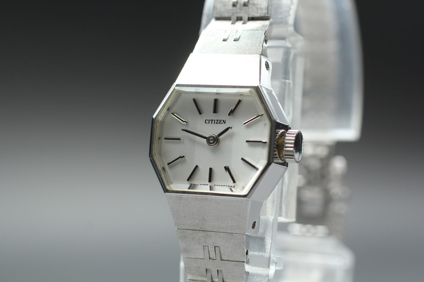 Vintage 1975 [NOS w/ Tag] Citizen 66-7170 Bracelet 21J Manual Ladies Watch JAPAN