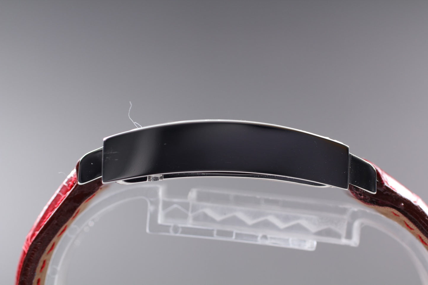 MINT Papers CORUM Trapeze 106.406.47 Pave Diamond Bezel Black Quartz Men's Watch