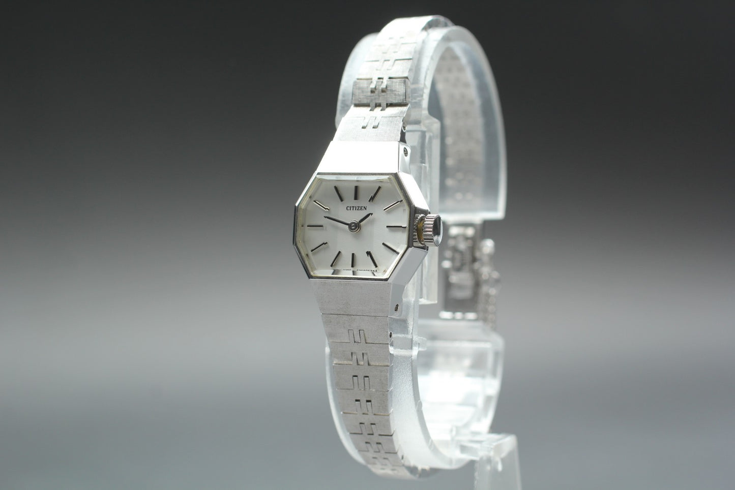 Vintage 1975 [NOS w/ Tag] Citizen 66-7170 Bracelet 21J Manual Ladies Watch JAPAN