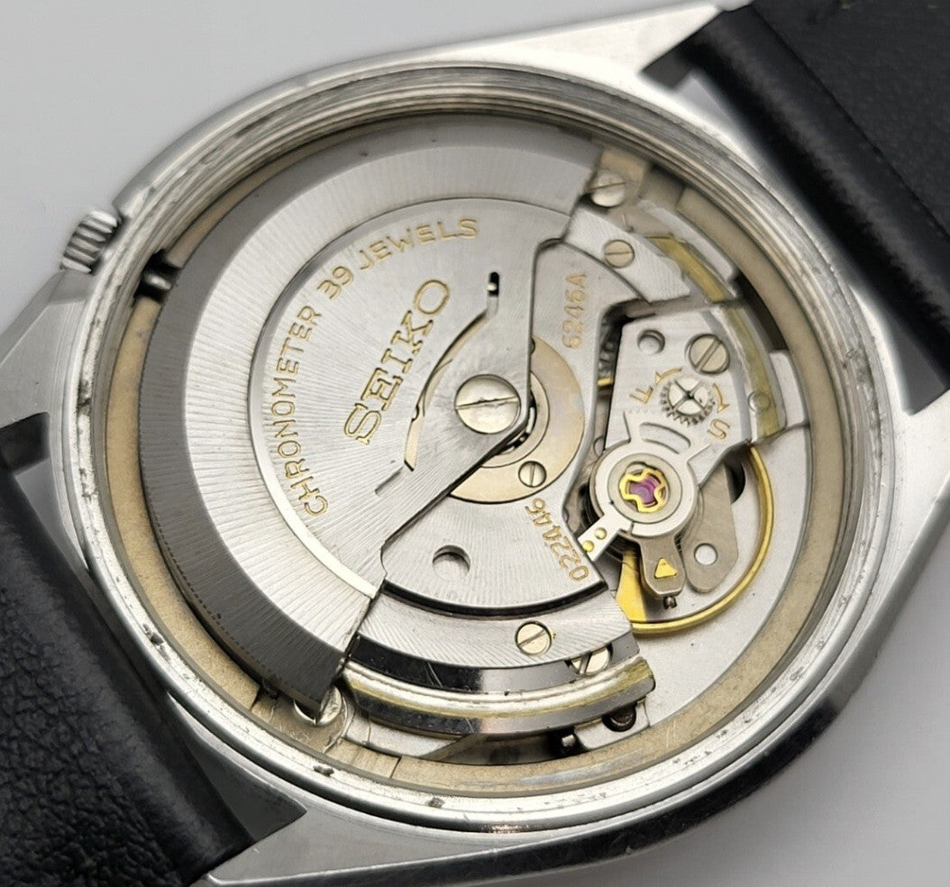 Serviced 1966 [Near MINT] SEIKO Seikomatic 6246-9000 39J Auto Men's Watch  JAPAN