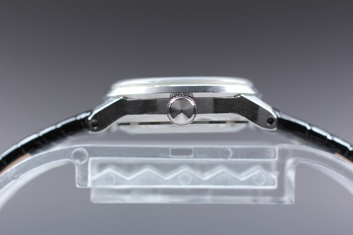 Vtg 1976 [Near MINT] Seiko Solar 10-0610 Silver 21J Manual Ladies Watch JAPAN