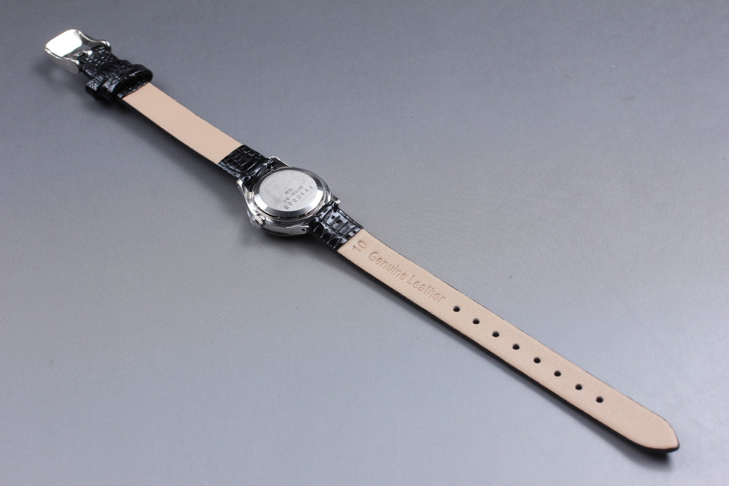 Vtg 1976 [Near MINT] Seiko Solar 10-0610 Silver 21J Manual Ladies Watch JAPAN