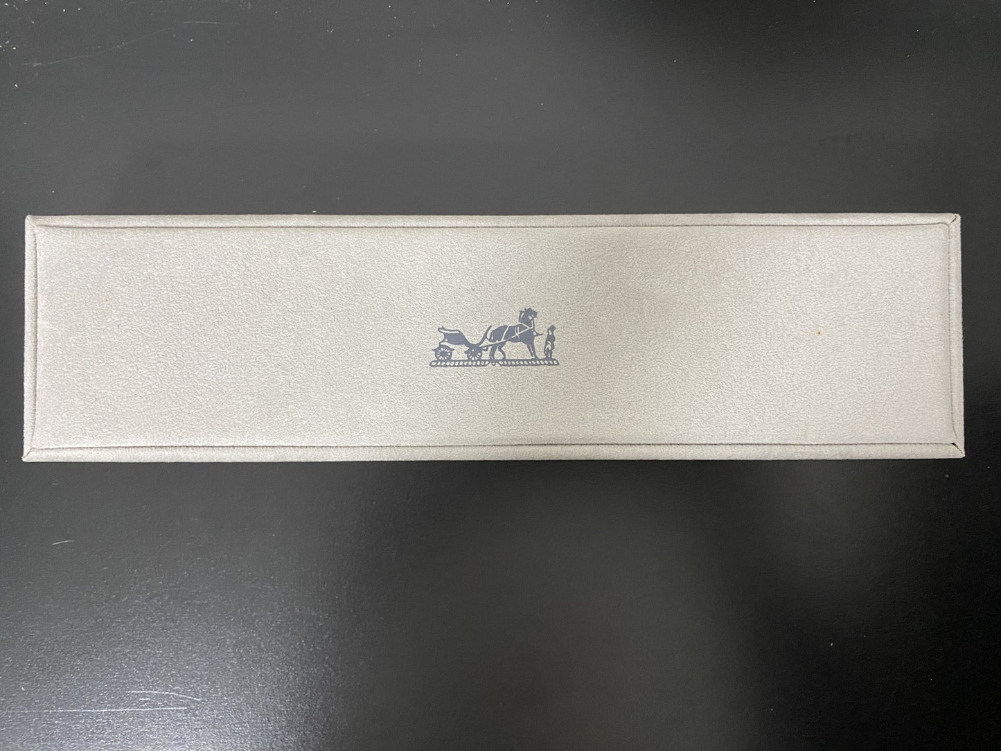 [Exc+5] Exc+5 Hermes Genuine Watch Box Case Outer Inner Color Gray From JAPAN