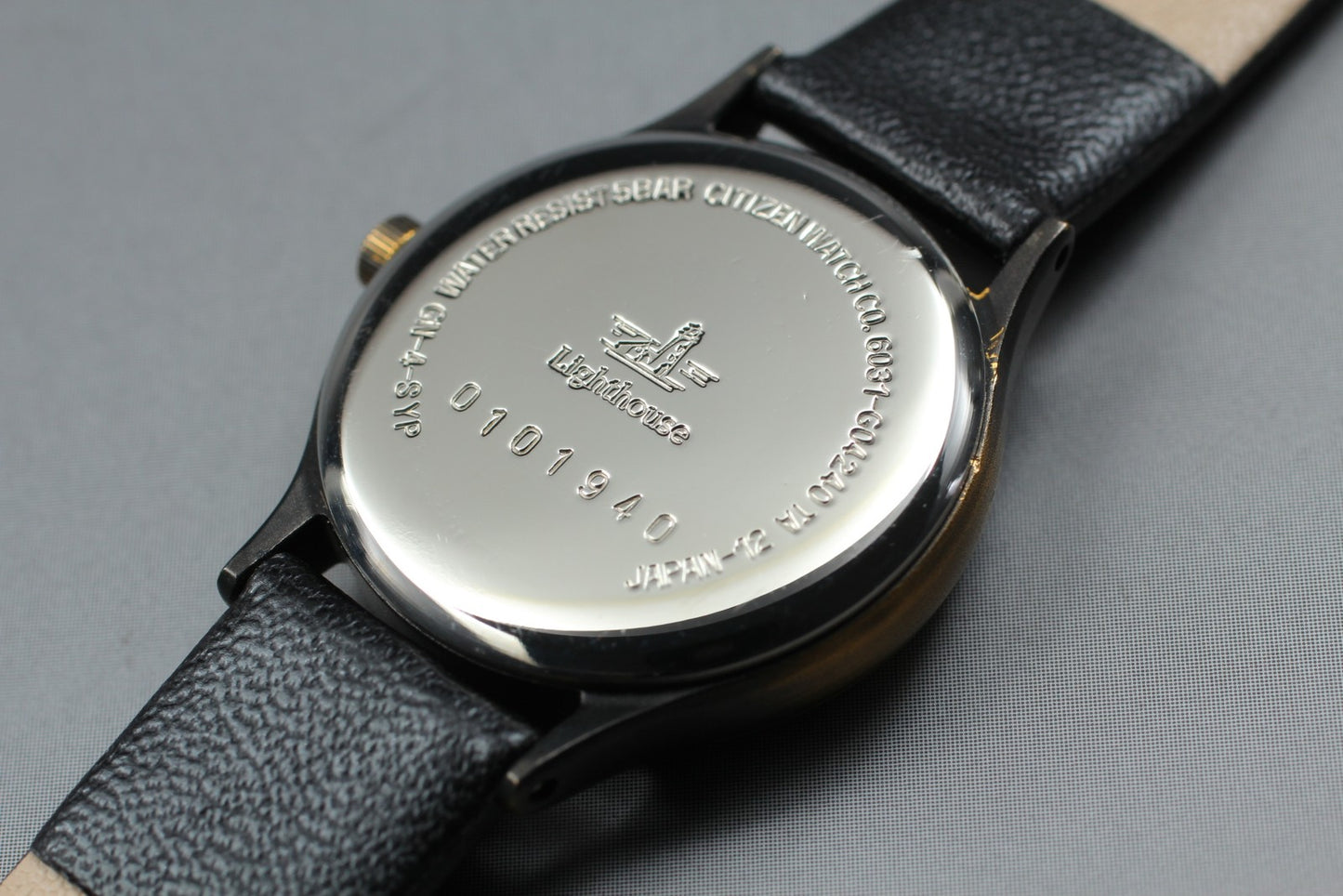 Vtg 1990 Near MINT w/Tag Citizen Lighthouse 6031-G04240 Quartz 23mm Ladies Watch