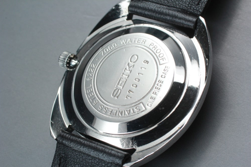 Near MINT SEIKO Skyliner 6222-7060 Silver Manual 35mm Men's Watch