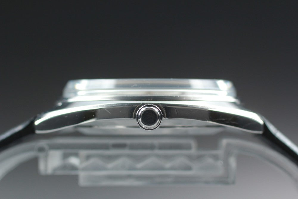 Near MINT SEIKO Skyliner 6222-7060 Silver Manual 35mm Men's Watch