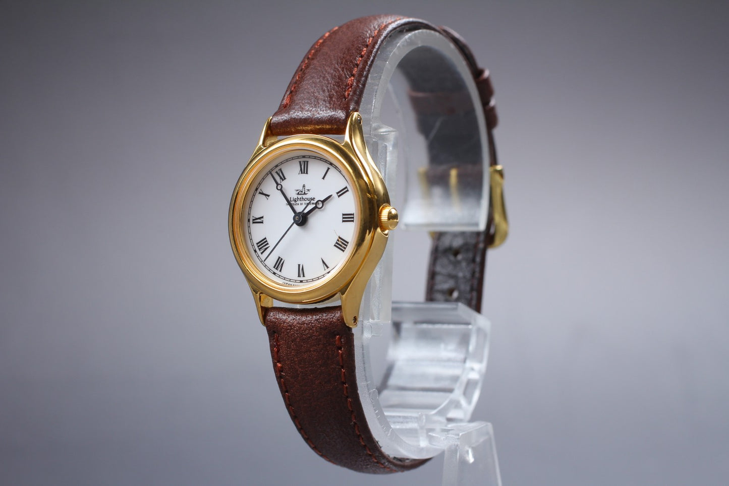 Exc+5 w/ Tag Citizen Lighthouse 6031-G04231 Roman Gold Quartz 24mm Ladies Watch