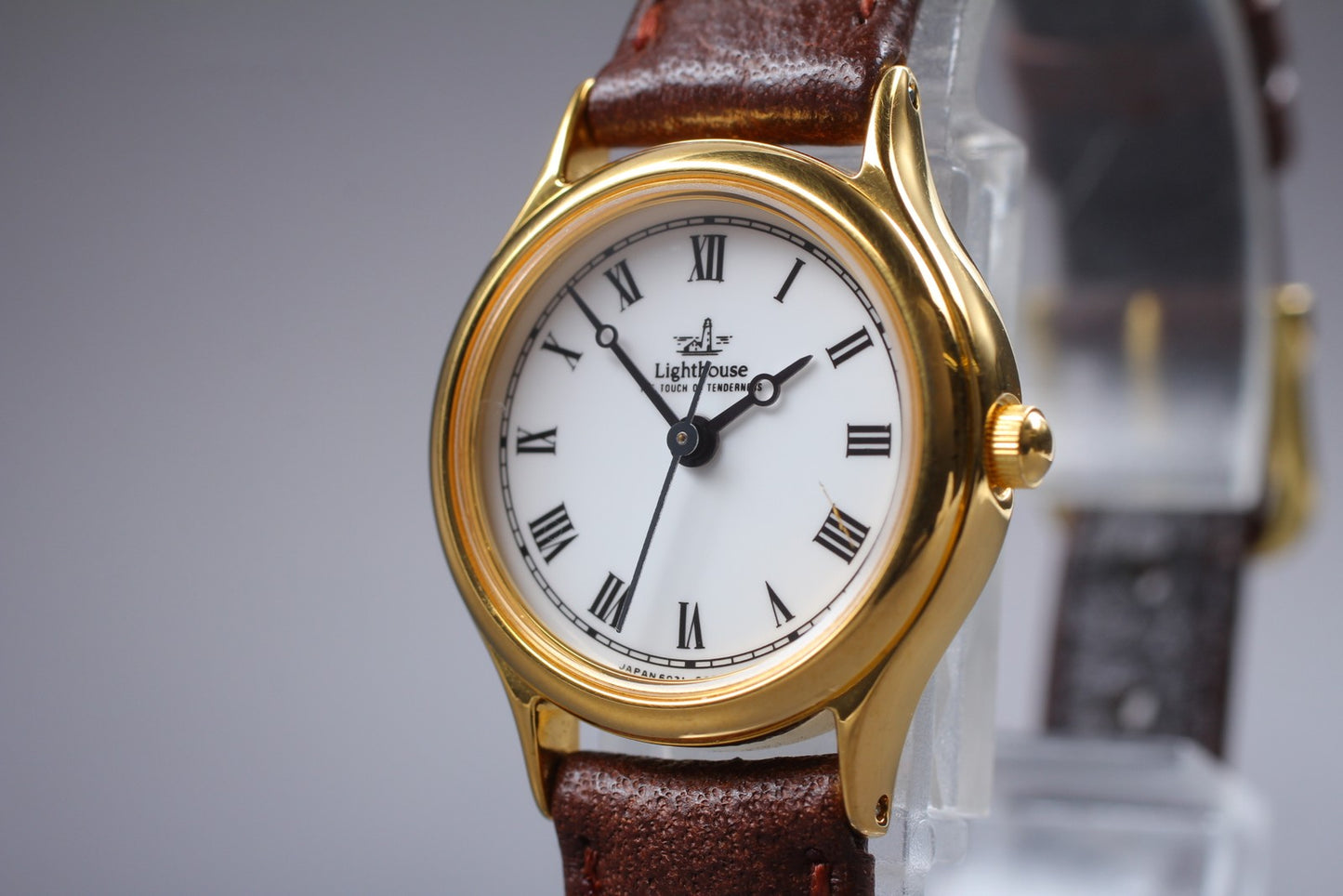 Exc+5 w/ Tag Citizen Lighthouse 6031-G04231 Roman Gold Quartz 24mm Ladies Watch