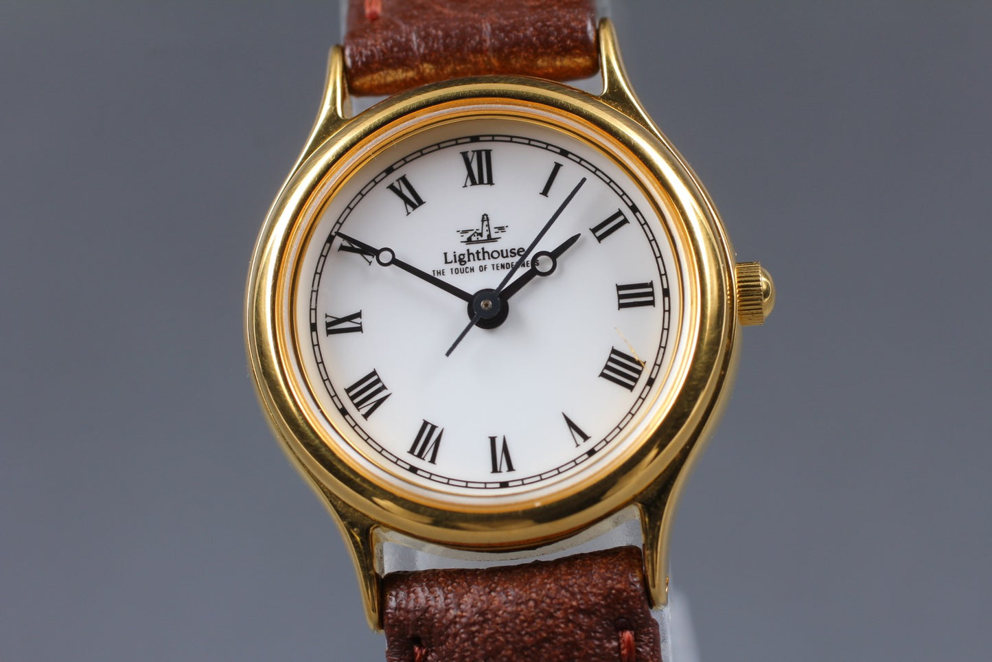 Exc+5 w/ Tag Citizen Lighthouse 6031-G04231 Roman Gold Quartz 24mm Ladies Watch