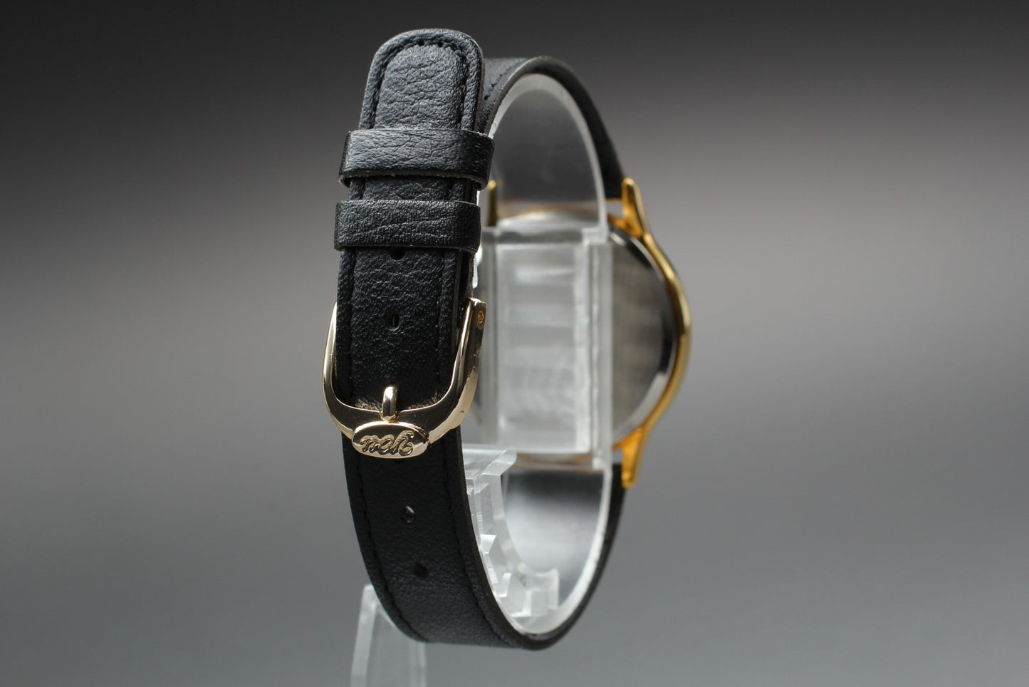 MINT w/ Tag Orient H93503-50 Gold Small Seconds Quartz 31mm Men's Watch JAPAN