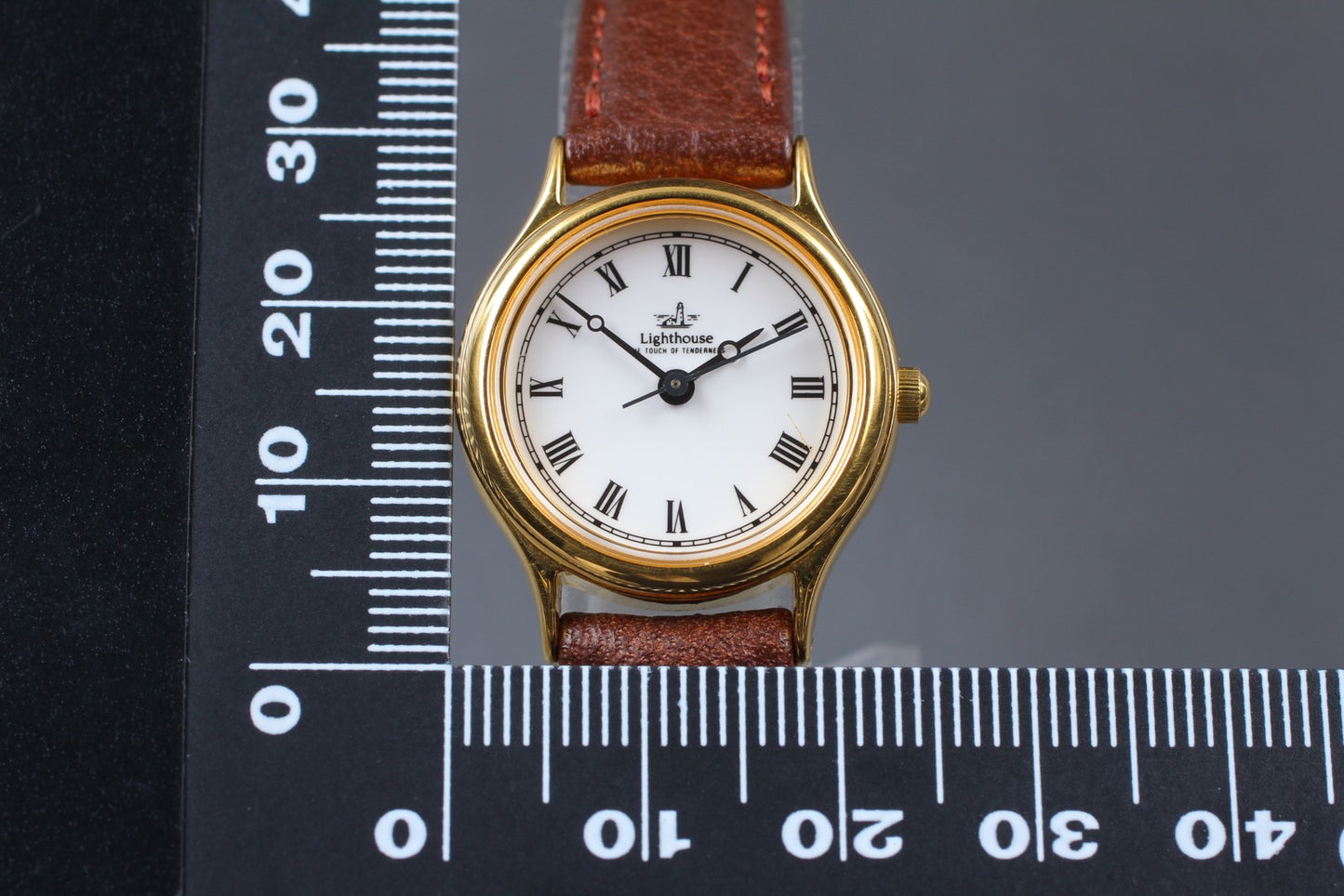 Exc+5 w/ Tag Citizen Lighthouse 6031-G04231 Roman Gold Quartz 24mm Ladies Watch