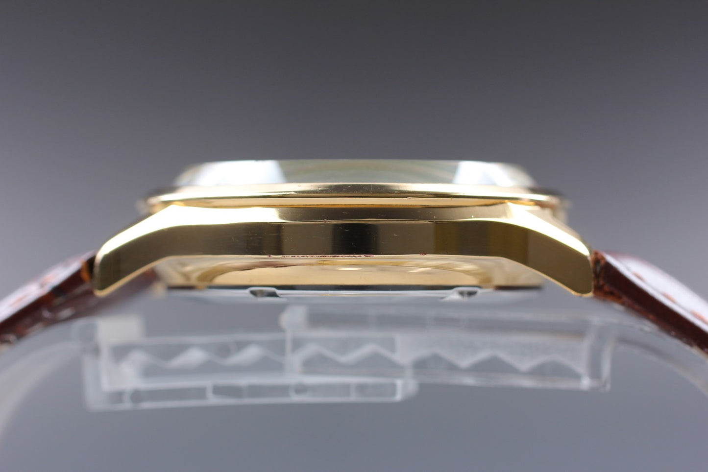 1967 [Near MINT] SEIKO Business‑A 8306-9030 Gold 30J Auto 37mm Men's Watch JAPAN