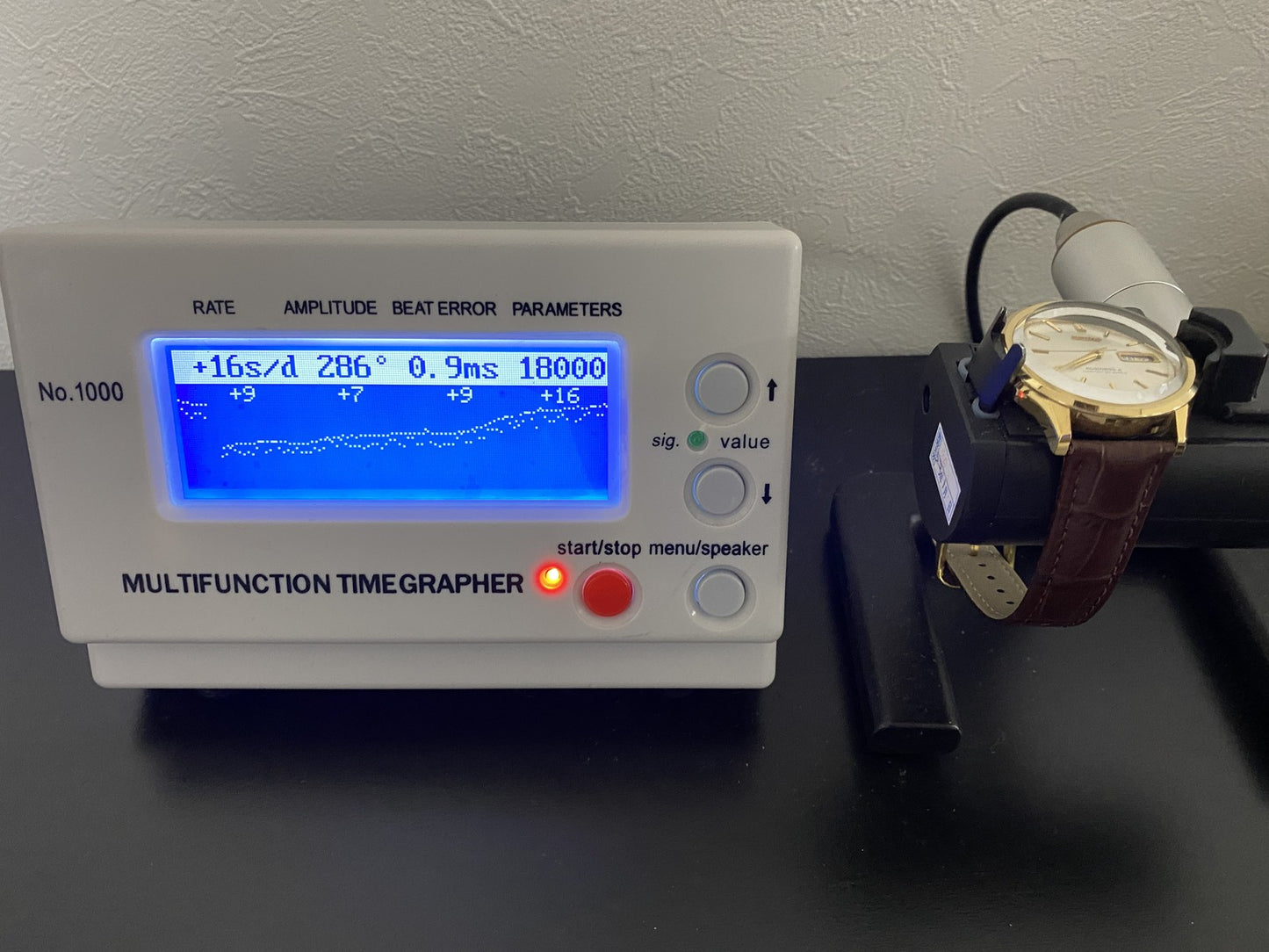 1967 [Near MINT] SEIKO Business‑A 8306-9030 Gold 30J Auto 37mm Men's Watch JAPAN