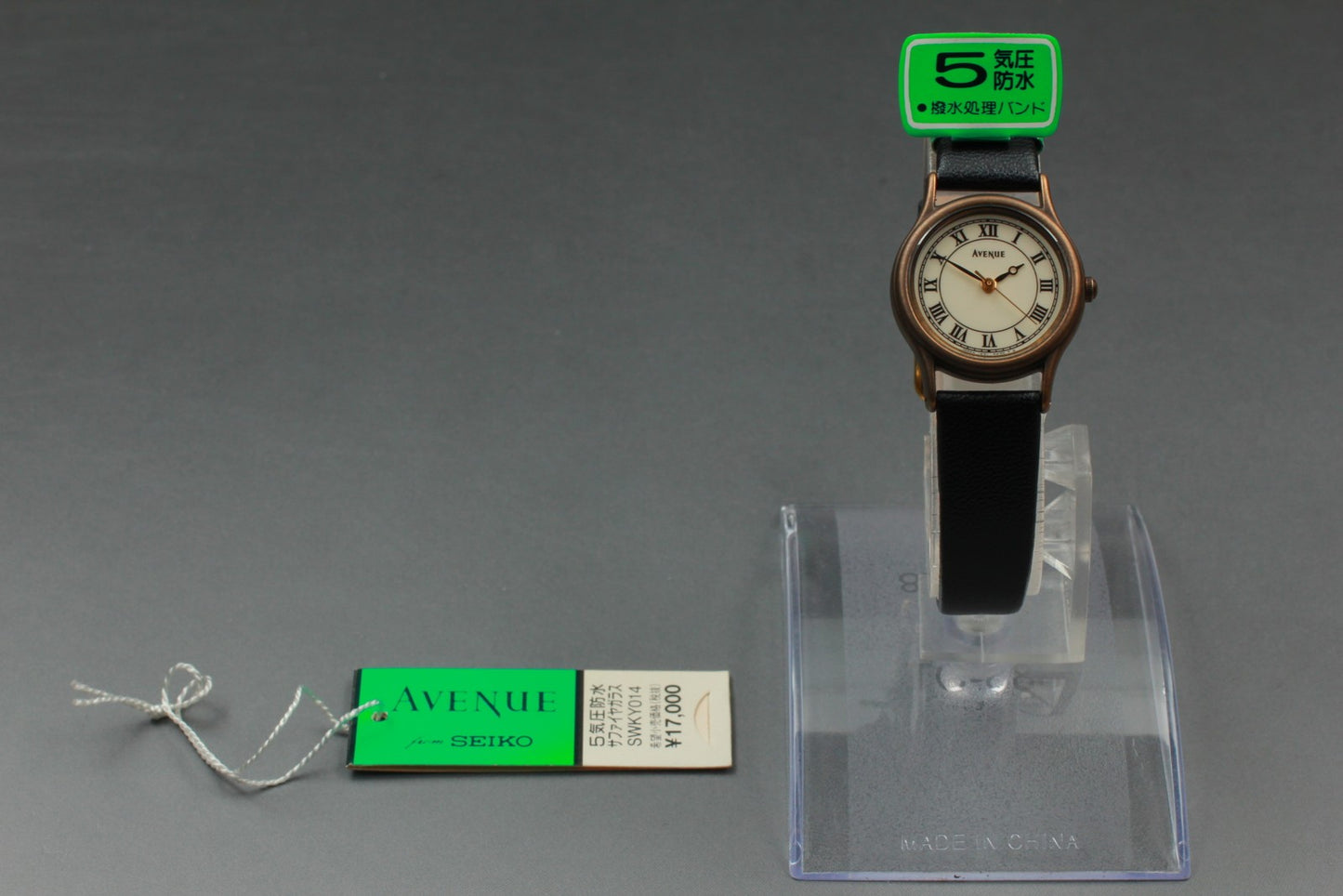 1992 [N MINT] Seiko Avenue 1F21-0G50 Gold Roman Quartz Quartz 22mm Ladies Watch