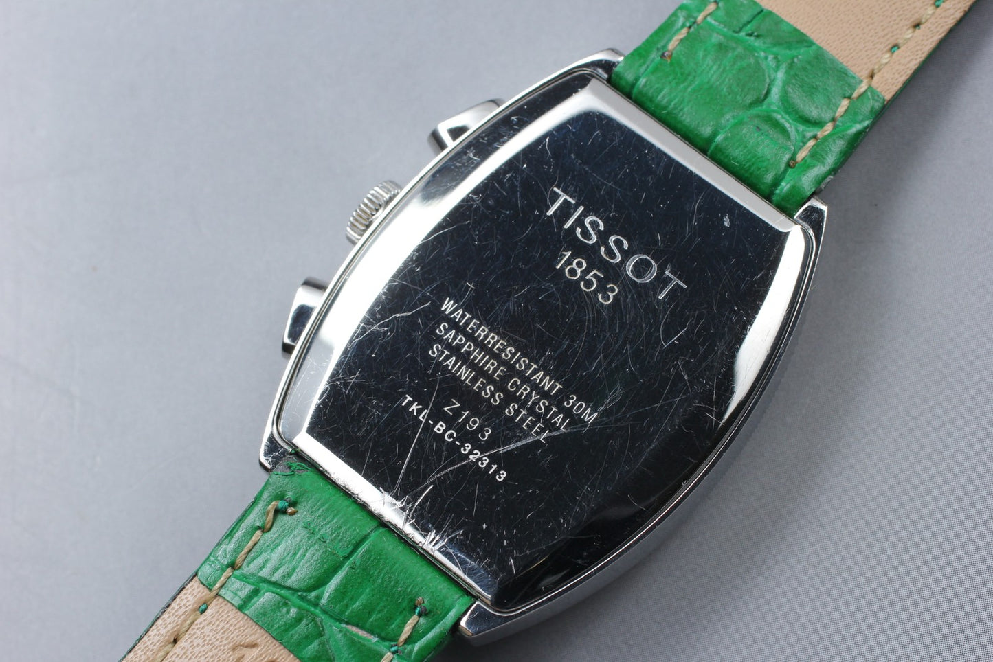 N MINT Full Set Tissot Heritage-Porto Chronograph Z193 MOP 33mm Qz Men's Watch