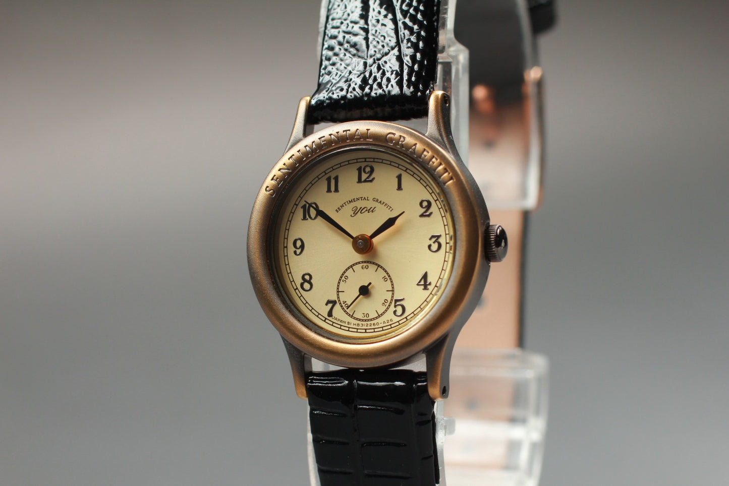 Near MINT w/ Tag Orient You H83226-00 Gold Small Seconds Quartz Ladies Watch