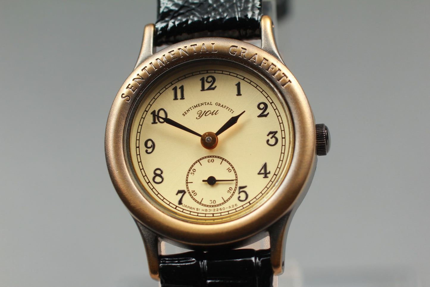 Near MINT w/ Tag Orient You H83226-00 Gold Small Seconds Quartz Ladies Watch