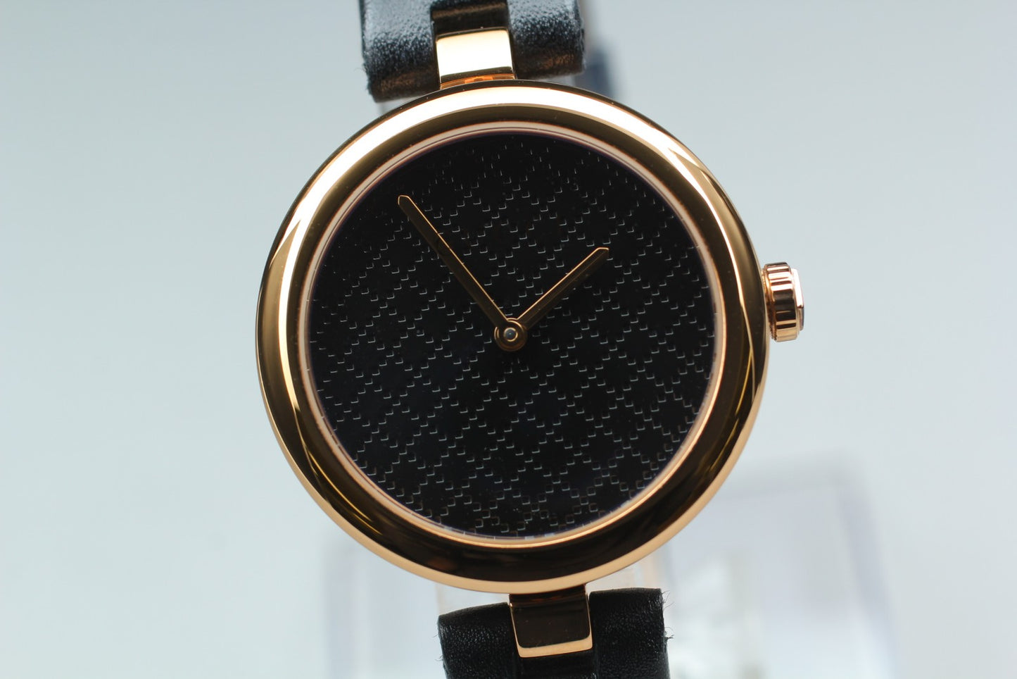 MINT / Full Set GUCCI YA141401 Diamantissima 32mm Quartz Pink Gold Watch JAPAN