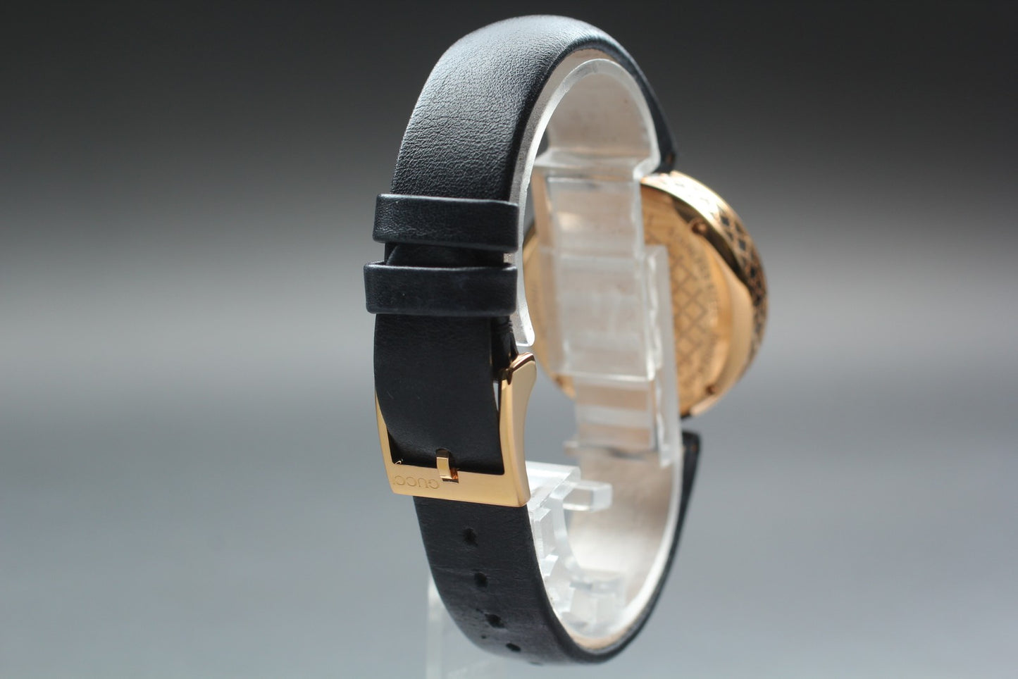 MINT / Full Set GUCCI YA141401 Diamantissima 32mm Quartz Pink Gold Watch JAPAN