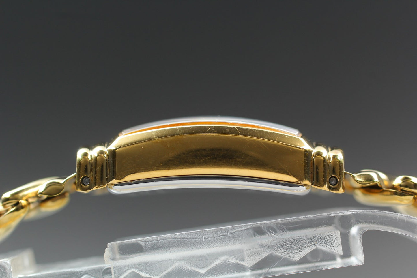 Exc+5 Hamilton Benton 6248 Gold Small Seconds Bellows Belt Quartz Ladies Watch