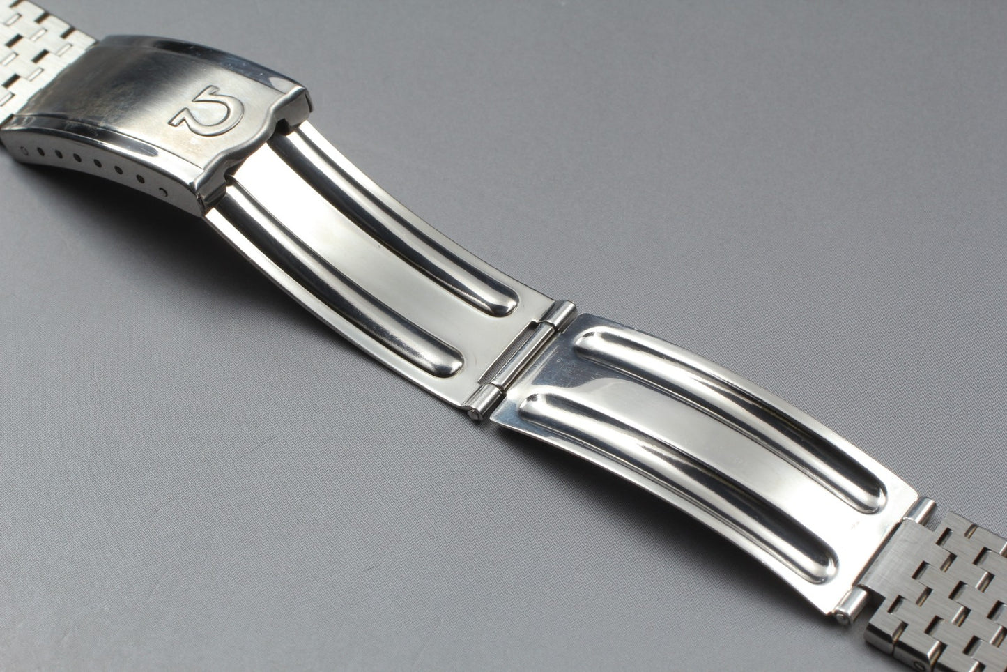 Near MINT / End Link 056* Vintage OMEGA 19mm Bracelet 2036 Constellation Mens