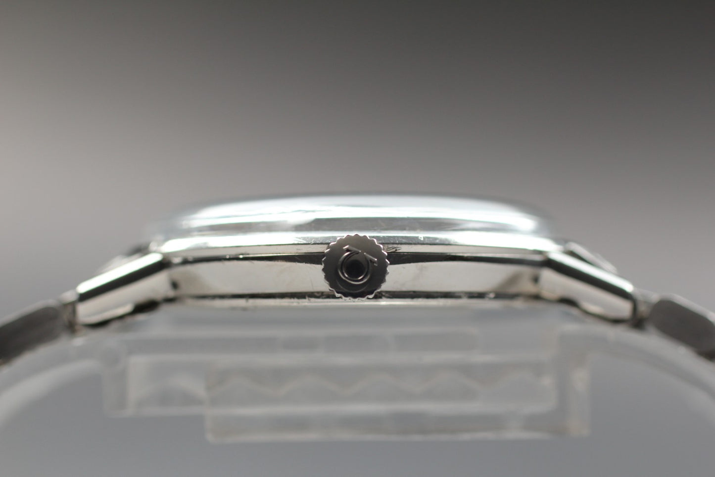 OH 1964 Near MINT OMEGA Seamaster 132.015 Cal.610 Black Manual 34mm Men's Watch