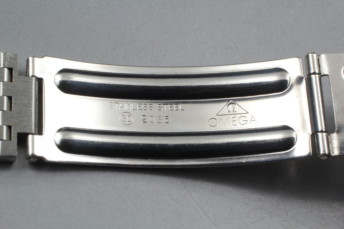 Near MINT / End Link 056* Vintage OMEGA 19mm Bracelet 2036 Constellation Mens