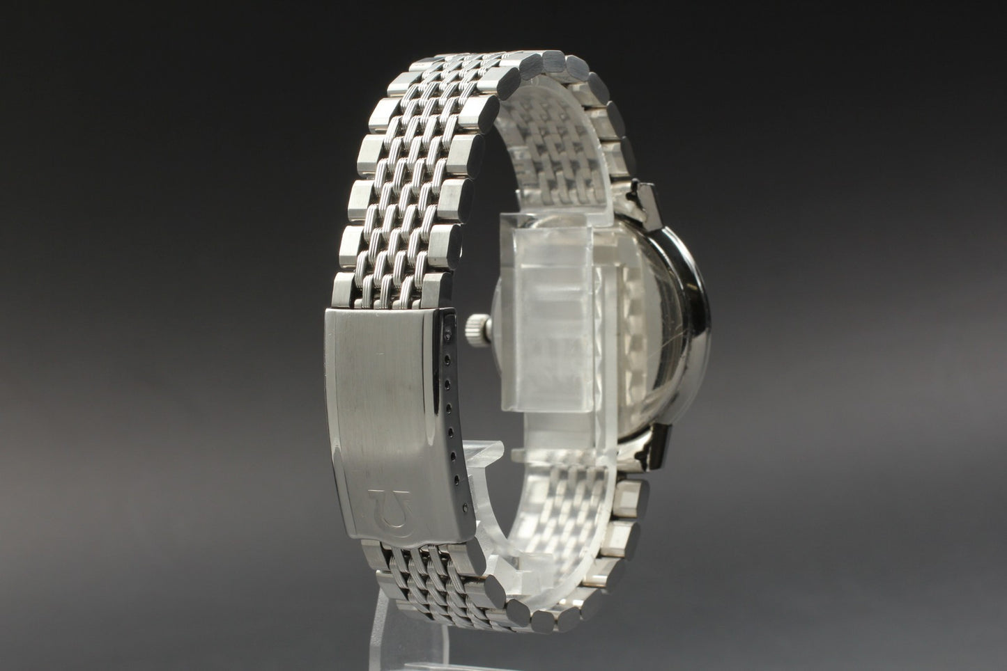 OH 1964 Near MINT OMEGA Seamaster 132.015 Cal.610 Black Manual 34mm Men's Watch