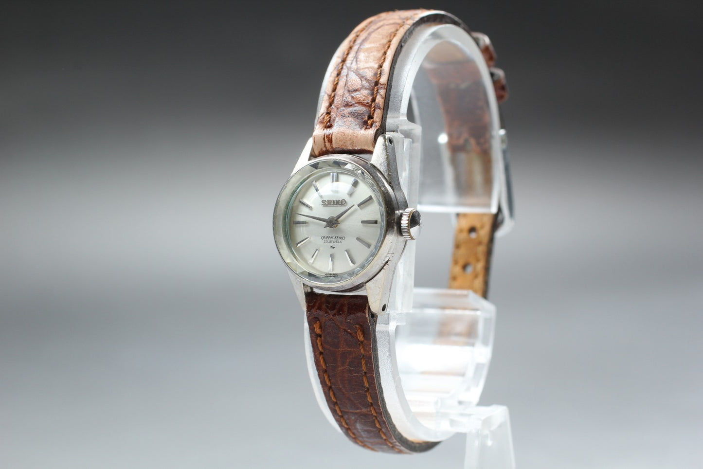 Vintage 1968 [Near MINT] QUEEN SEIKO 1020-0010 23J Manual Ladies Watch Japan